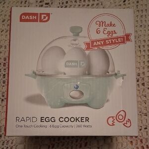 NEW DASH Rapid Egg Cooker - Mint Green